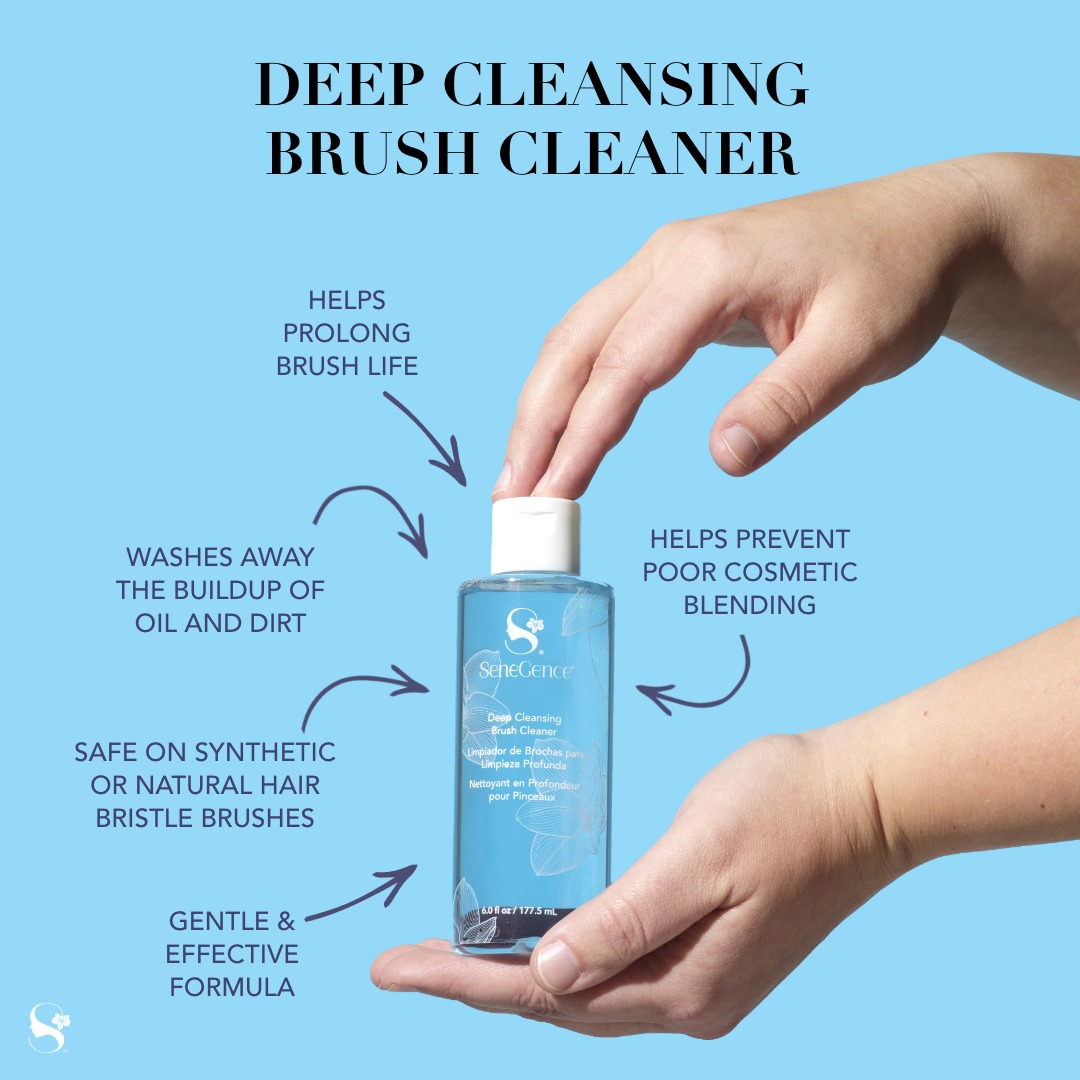 Deep Cleansing Brush Cleaner - Keep Makeup Brushes Fresh & Bacteria-Free, SeneGence, ashleycejka